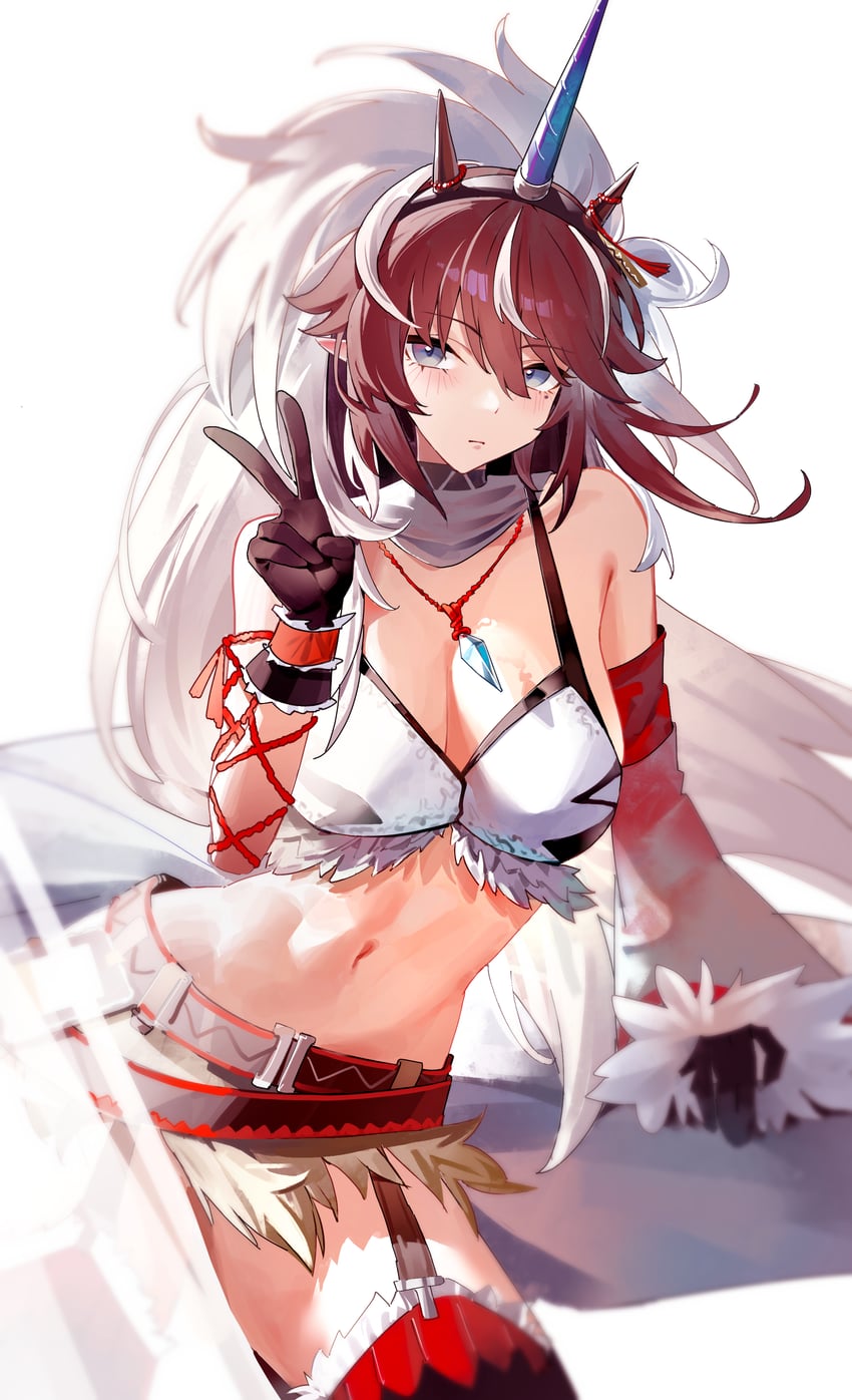 明日方舟、怪物猎人系列、麒麟R夜刀 (明日方舟) 1名女孩 护臂 铠甲 腰带 比基尼铠甲