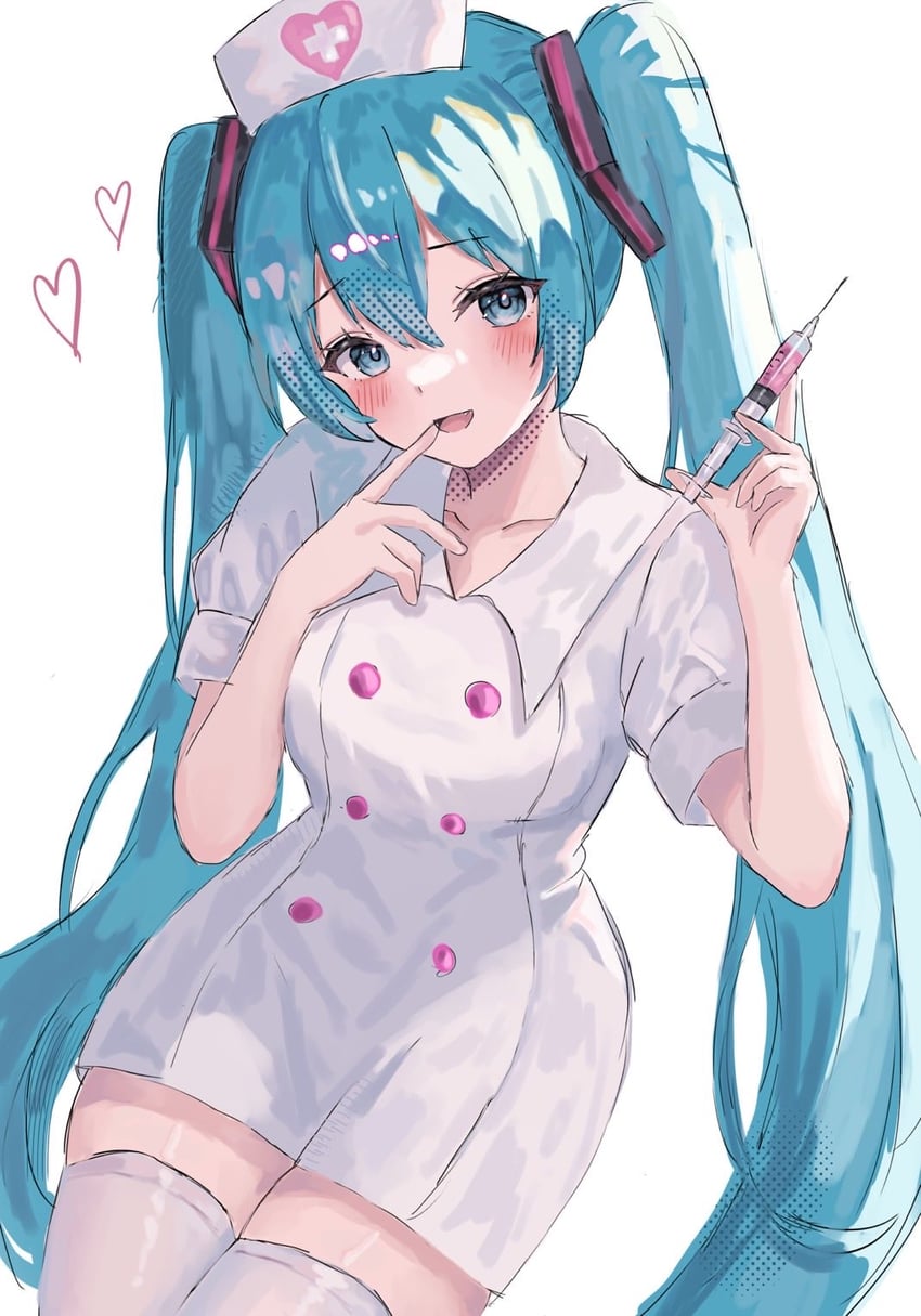 VOCALOID、初音未来 1名女孩 水色瞳 水色发 锁骨 连衣裙