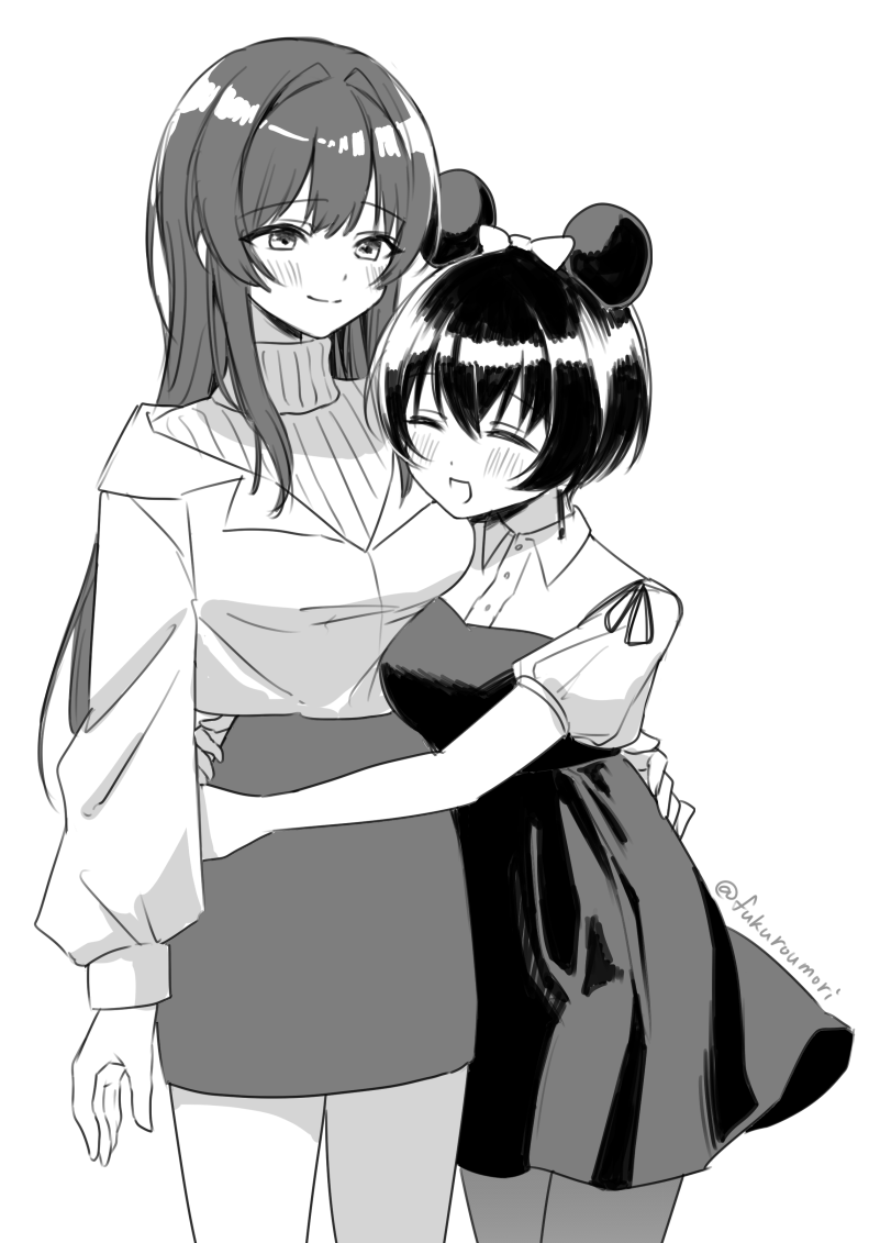 神稻牡丹：醉态如百合之花、张君兰、郡上奏 2名女孩 脸红 闭嘴 连衣裙 耳环