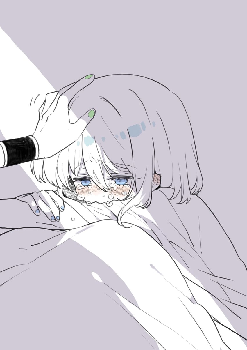 东方Project、红美铃、十六夜咲夜 2名女孩 替换服装 蓝眼 脸红 哭泣