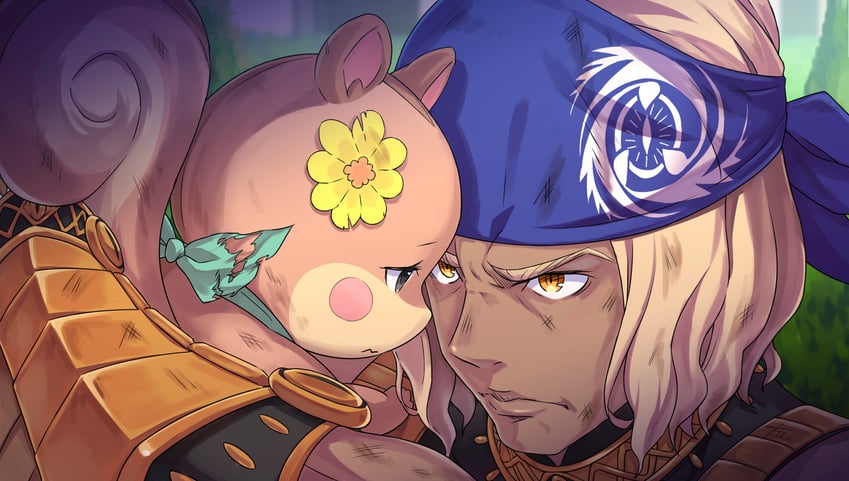 Re:从零开始的异世界生活、pooka (re:zero)、salum pristis 1名男孩 动物 阿拉伯服饰 头巾 金发