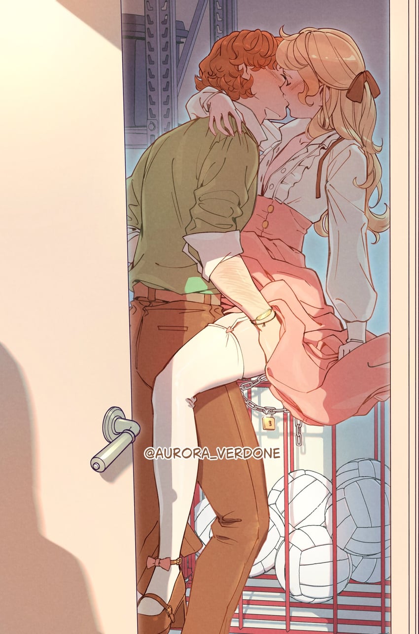 原创 1名男孩 1名女孩 护踝/脚踝扣带 球 腿间