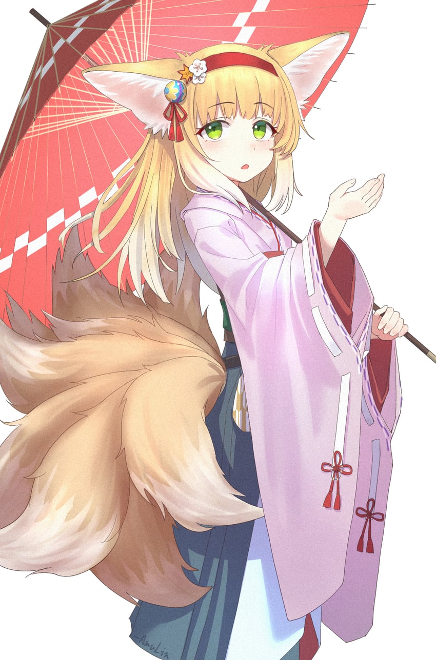 明日方舟、铃兰 (明日方舟)、铃兰 (雪晴) (明日方舟) 1名女孩 兽耳 黑色裙子 金发 花