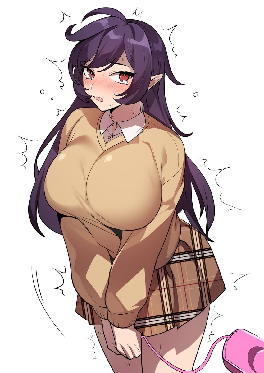 Promisu、beni doki 脸红 乳房 巨乳 看向观众 mouth open