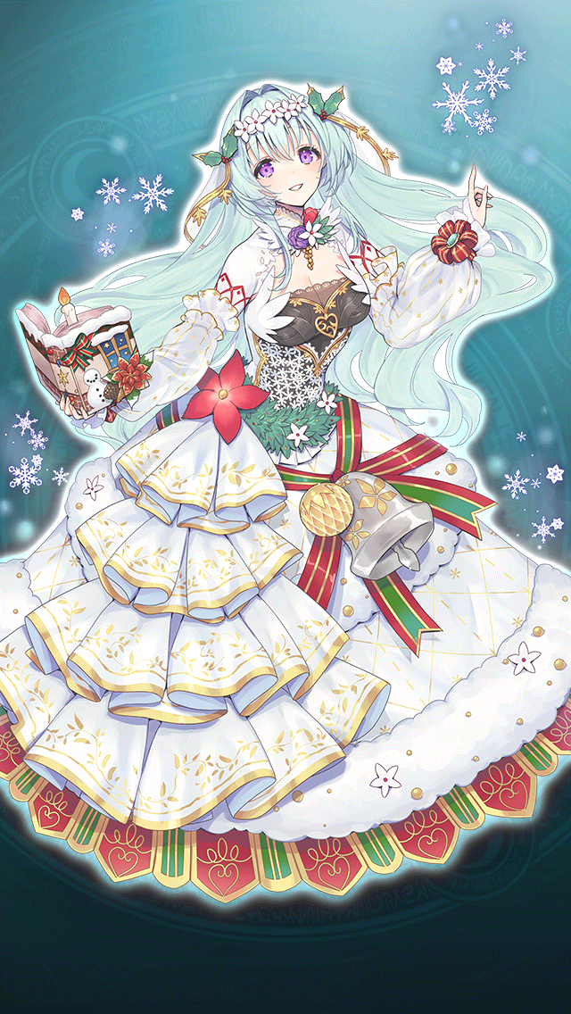 格林笔记、goddess cuvelier (grimms notes)、goddess cuvelier (seiya) (grimms notes) 1名女孩 水色背景 水色发 铃铛 书