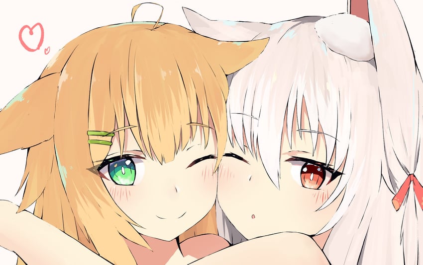 原创 2名女孩 惊讶 ;) 惊讶脸 呆毛