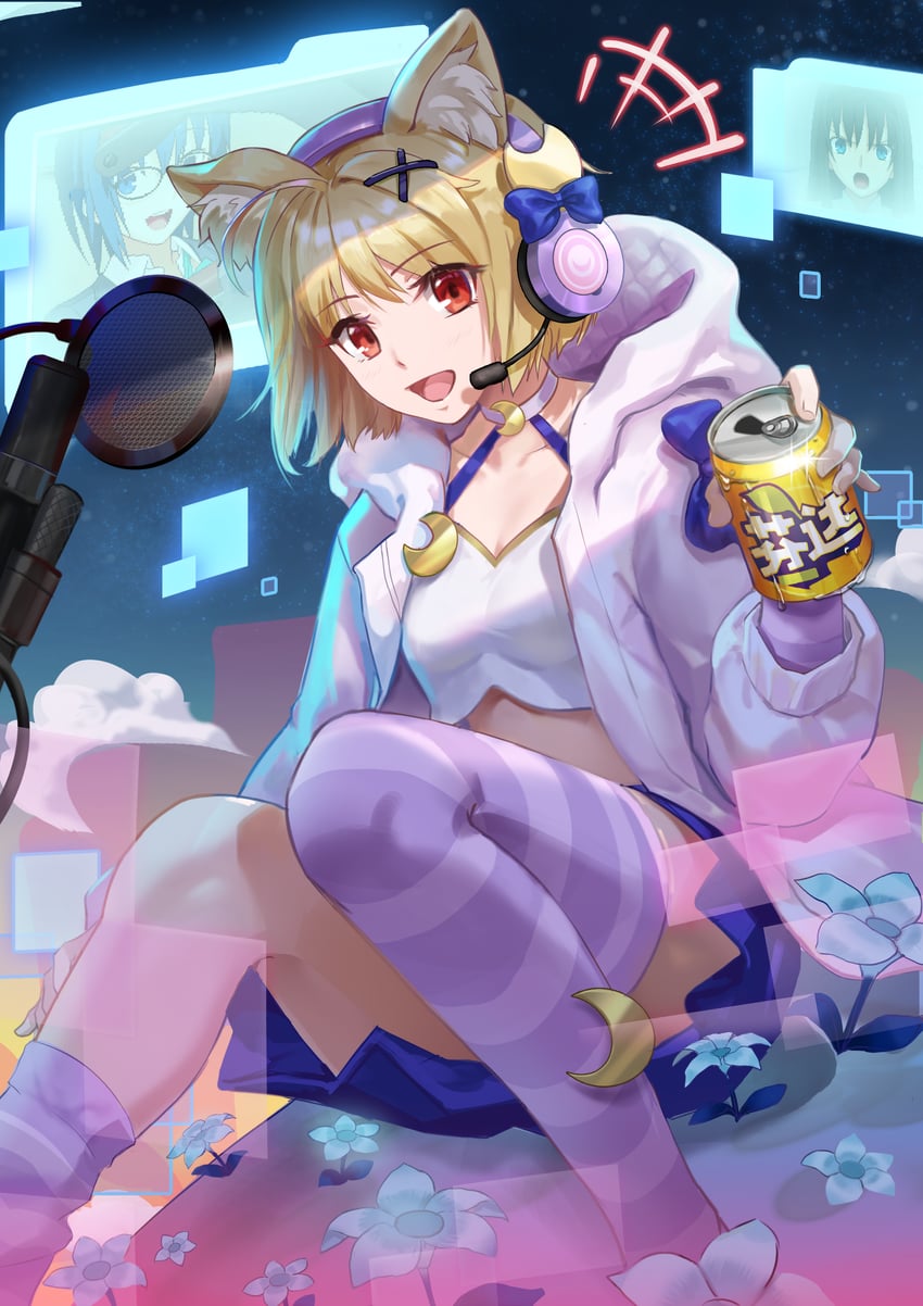 Fate/Grand Order、Fate系列、爱尔奎特·布伦史塔德 +++ 1名女孩 兽耳毛 兽耳 呆毛