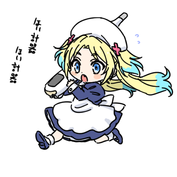 Love Live!、Love Live! 莲之空女学院学园偶像部、大泽瑠璃乃 1名女孩 金发 蓝色连衣裙 蓝眼 蓝发