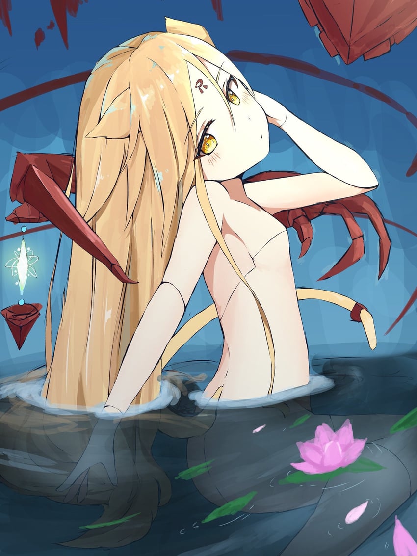 原创 1名女孩 兽耳 屁股 金发 乳房