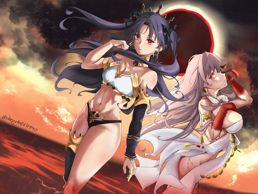 Fate/Grand Order、Fate系列、杜尔迦 (Fate) 2名女孩 臂铠 护臂 臂环 铠甲