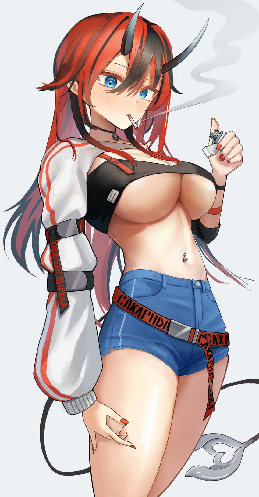 774inc.、龙崎怜 1名女孩 黑发 蓝眼 胸罩 乳房