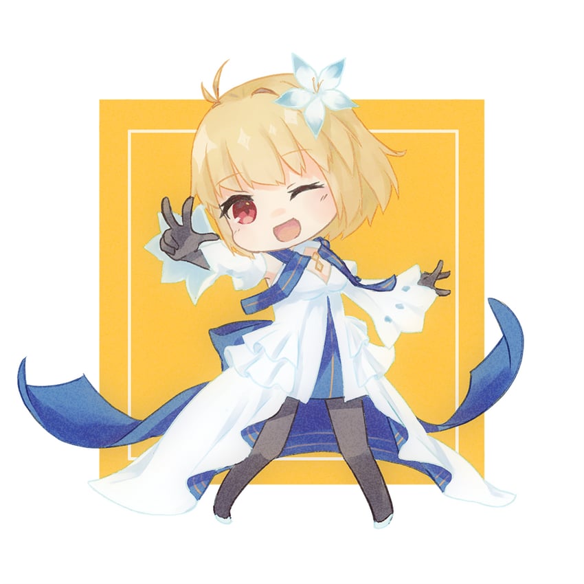Fate/Grand Order、Fate系列、爱尔奎特·布伦史塔德 1名女孩 :D 微笑 呆毛 露肩